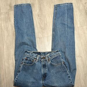 Vintage RARE Levi's 506 loose fit straight leg long Made in 90’s size 3 long